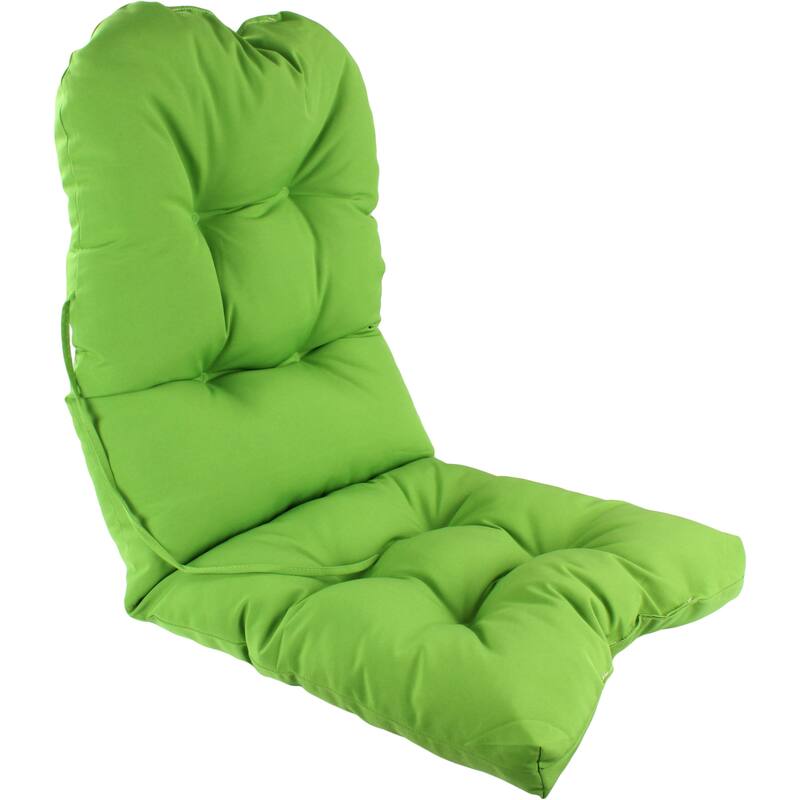 Outdoor Adirondack-style Patio Chair Cushion - Green