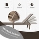 preview thumbnail 8 of 20, Costway Patio Lounge Chair Chaise Recliner Weather Resistant