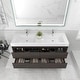 preview thumbnail 47 of 45, Morava 60" Floating Vanity with Double Sink