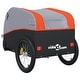 preview thumbnail 42 of 59, vidaXL Bike Trailer Kids Bicycle Cargo Wagon Buggy Carriage Cycle Trailer Iron