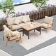 preview thumbnail 4 of 8, Domioutdoorliving 5 -Person Outdoor Seating Group with Cushions