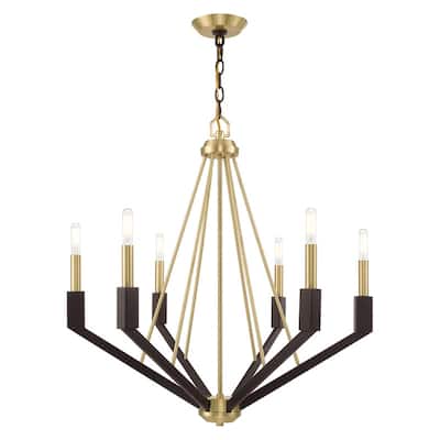 Livex Lighting 6-light Chandelier, 51166-12, 51166-91