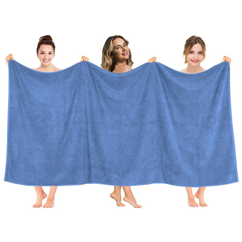 American Soft Linen 40x80 Inch Premium, Soft & Luxury 100% Ringspun Genuine Cotton Extra Large Jumbo Turkish Bath Towel