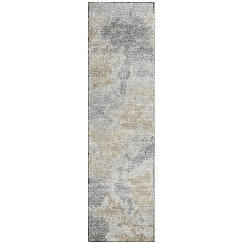 Indoor/ Outdoor Accord Modern Polyester Washable Rug New