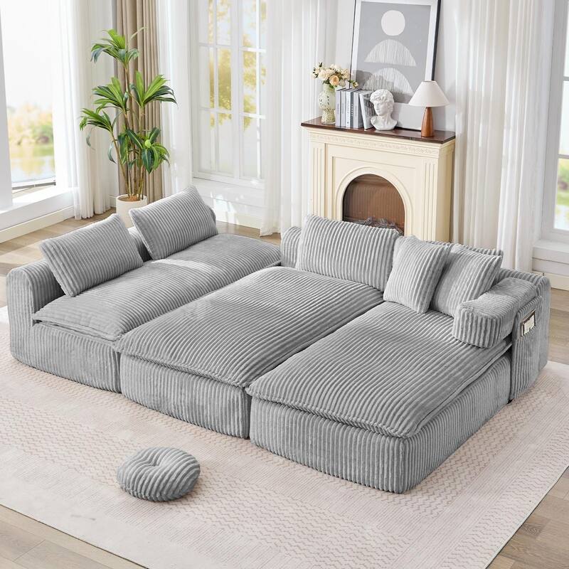 149" Oversized Sectional Couches U Shaped Modular sofa