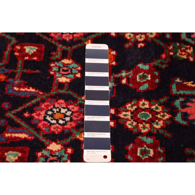 ECARPETGALLERY Hand-knotted Anadol Dark Navy Wool Rug - 3'1 x 9'10