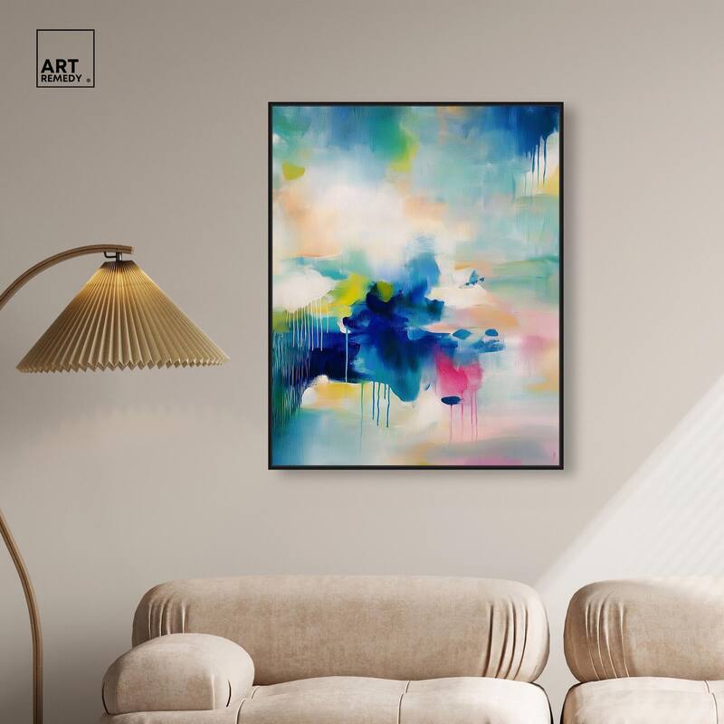 Prismatic Weeps Color II Canvas by Art Remedy
