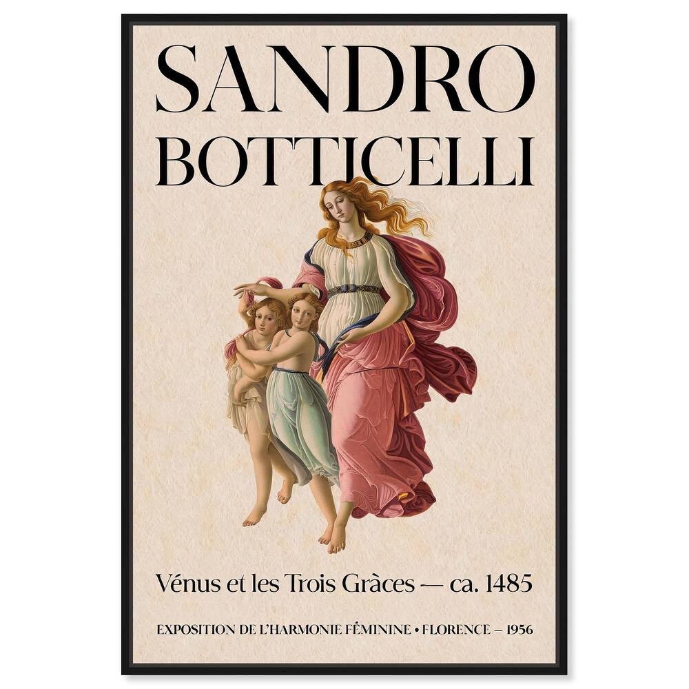 Venus and Her Attendants Canvas by Art Remedy