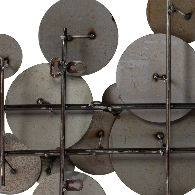 Longavi Metal Wall Sculpture - Yellow