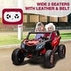 preview thumbnail 7 of 28, 24V 2 Seater Kids Ride on UTV Car w/Remote Control Red