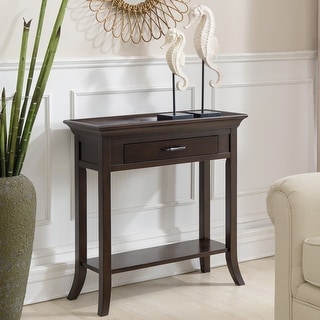 Copper Grove Dillberry Solid Wood Cherry Console Table (Brown)