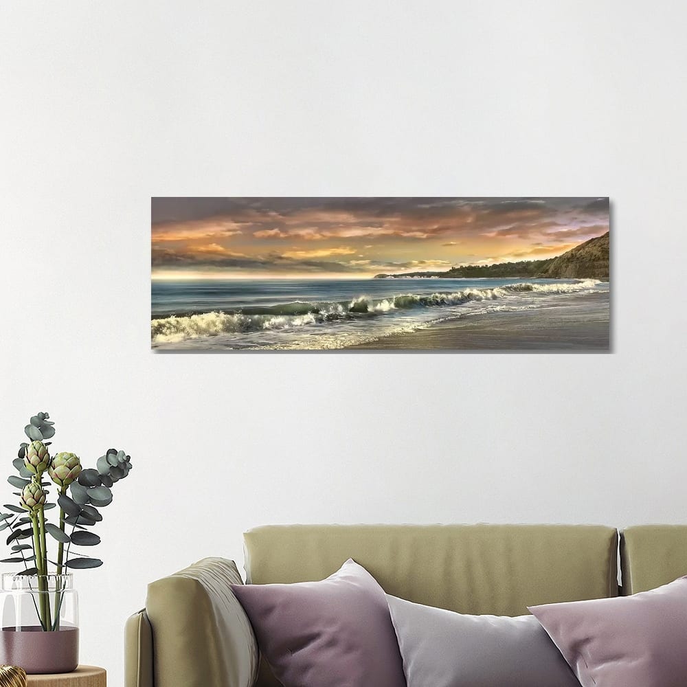 iCanvas "Warm Sunset" by Mike Calascibetta Canvas Print