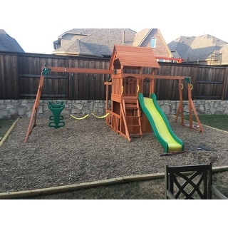 Saratoga Wooden Swing Set 2024 kuchenna.pl