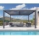 preview thumbnail 2 of 74, PURPLE LEAF Outdoor Louvered Pergola with Adjustable Metal Roof for Patio Pergola