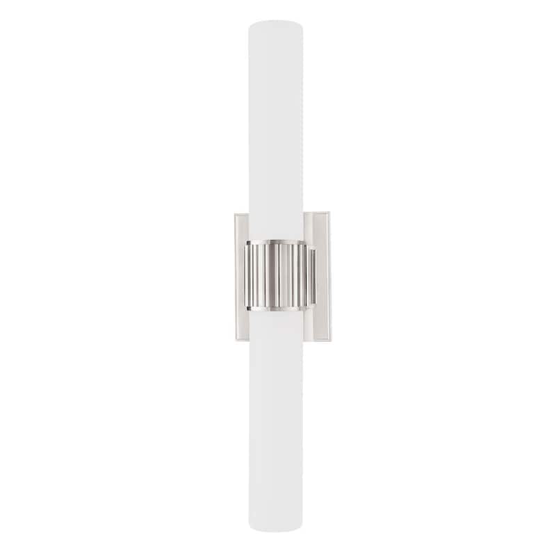 Hudson Valley Lighting Fulton 2 Light 5" Wide Bath Bar - Polished Nickel