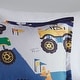 preview thumbnail 7 of 11, Intelligent Design Kids Gavin Monster Truck Blue Comforter Set