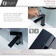 preview thumbnail 34 of 44, STYLISH Single Handle Single Hole Bathroom Faucet - Faucet Height: 6 1/2" Spout Height: 4 1/2"
