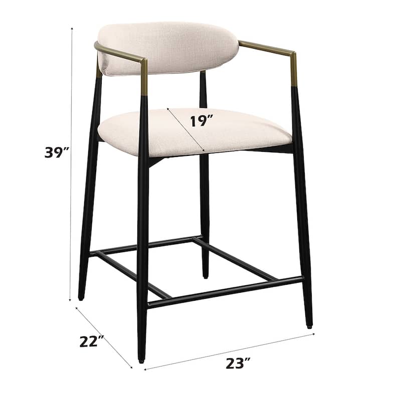 Jaramillo 36"H Upholstered Counter Height Chair (Set-2)