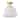 AIWEN Modern Brass Semi Flush Mount Ceiling Light with Frosted White Glass Shade