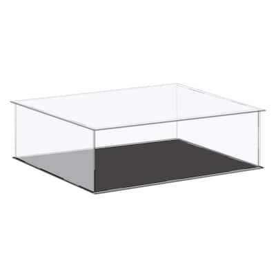 Acrylic Display Case Plastic Box Cube Storage Small Dustproof Showcase