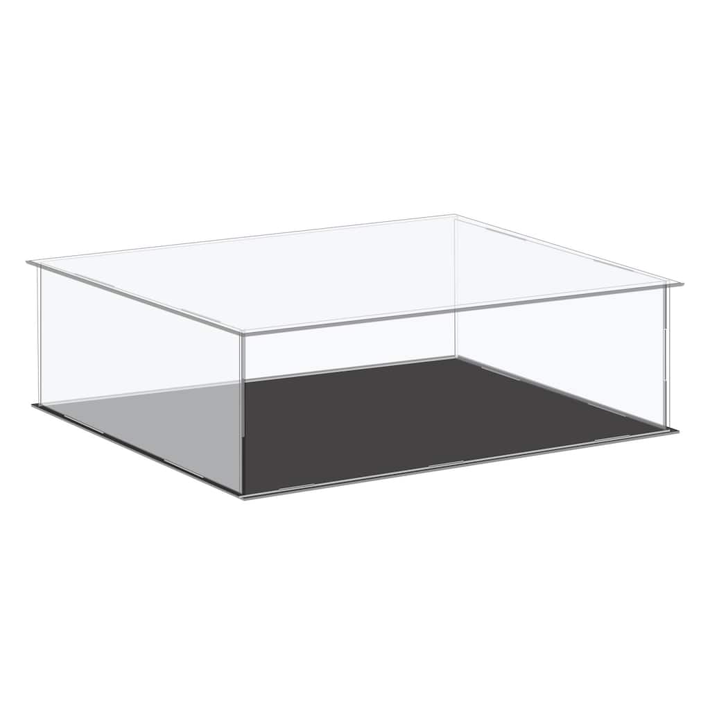 Acrylic Display Case Plastic Box Cube Storage Small Dustproof Showcase