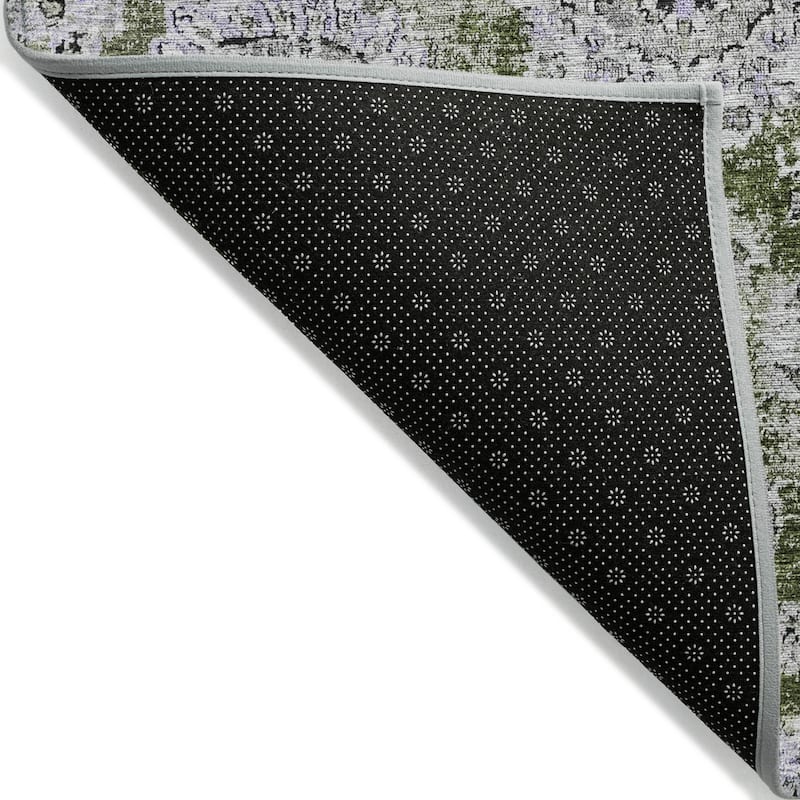 Machine Washable Indoor/ Outdoor Chantille Persian Vintage Rug