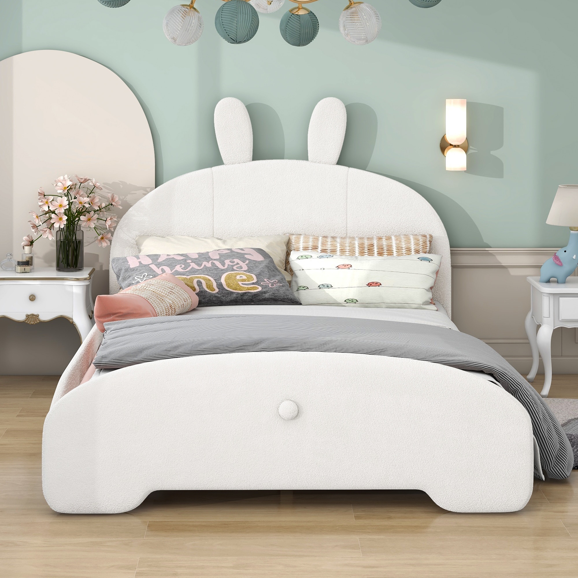Childrens teddy fleece clearance bedding