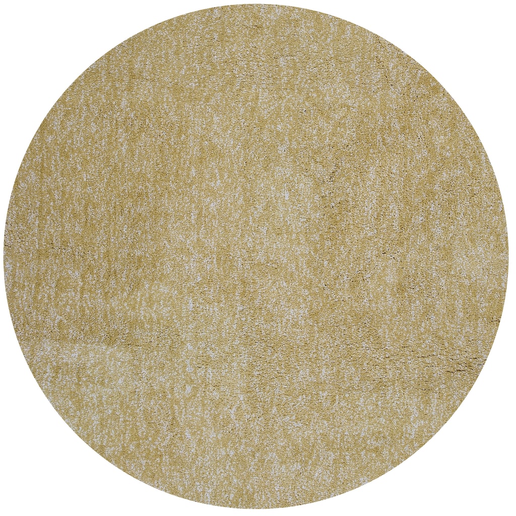 Domani Euphoria Cozy Yellow Heather Rug