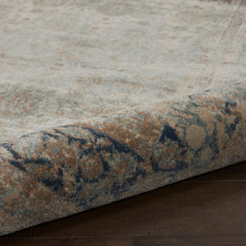 Malta Floral Vintage Persian Medallion Area Rug