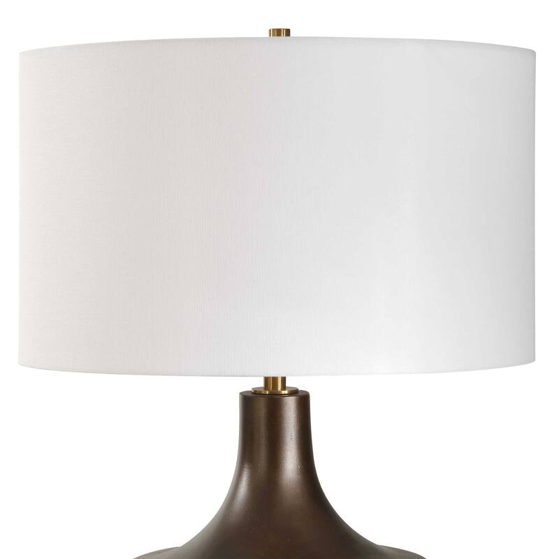Uttermost Paseo Bronze Table Lamp - 17.00" W x 21.75" H x 17.00" D