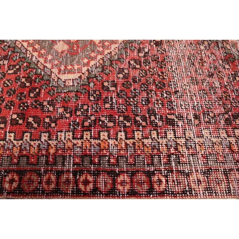 ECARPETGALLERY Hand-knotted Antalya Vintage Red Wool Rug - 4'9 x 6'4