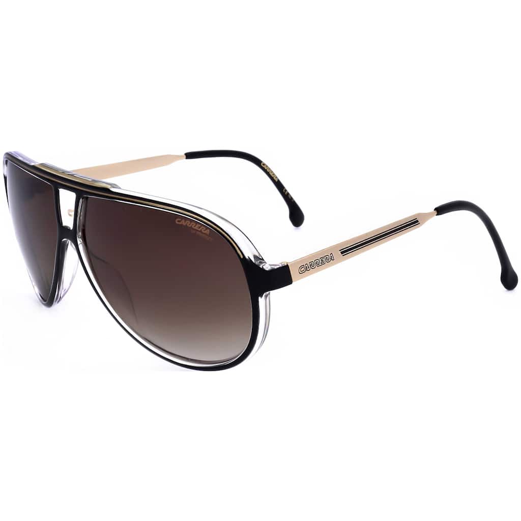 Carrera Men's 63mm Black Gold Sunglasses CA1050-S-2M2-HA
