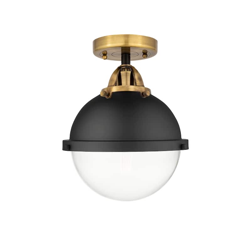 Innovations Lighting Nouveau 2 Hampden - 1 Light 9" Semi-Flush Mount