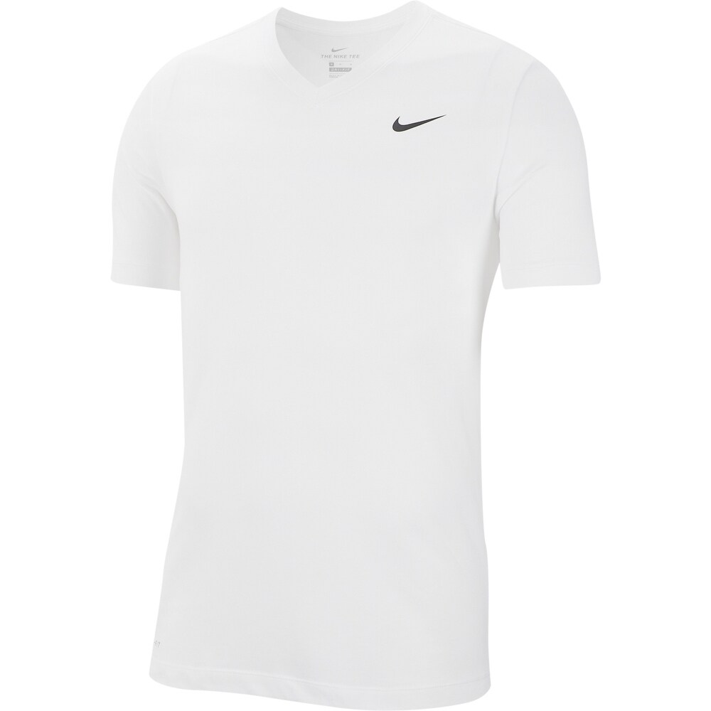 white dri fit t shirt
