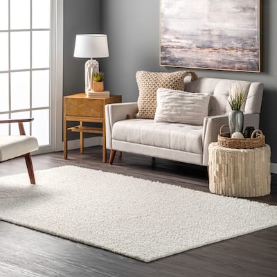 Nuloom Marlow Machine Washable Soft Shaggy Faux Sheepskin Area Rug