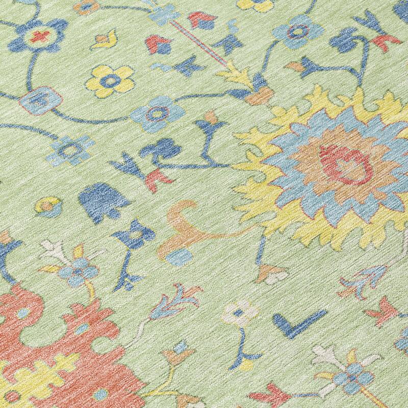 Machine Washable Indoor/ Outdoor Global Dillon Chantille Rug