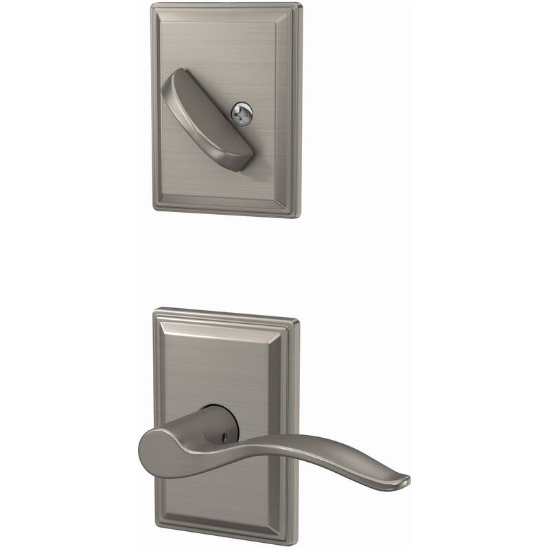 Schlage FC94-PEN-GDV Custom Interior Only Non-Turning One-Sided Dummy