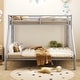 preview thumbnail 31 of 52, Metal Bunk Bed with Ladder and Guardrails