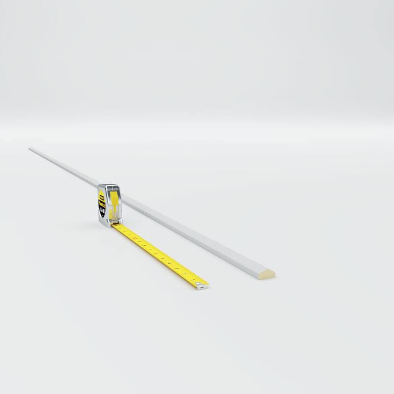 1"H x 3/4"P x 94 1/2"L Alexandria Rope Panel Moulding