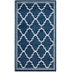 preview thumbnail 75 of 100, SAFAVIEH Amherst Leota Trellis Rug 2'6" x 4' - Navy/Beige - Rectangle