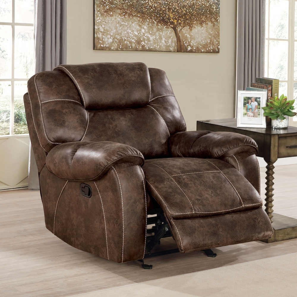 Down filled recliner outlet