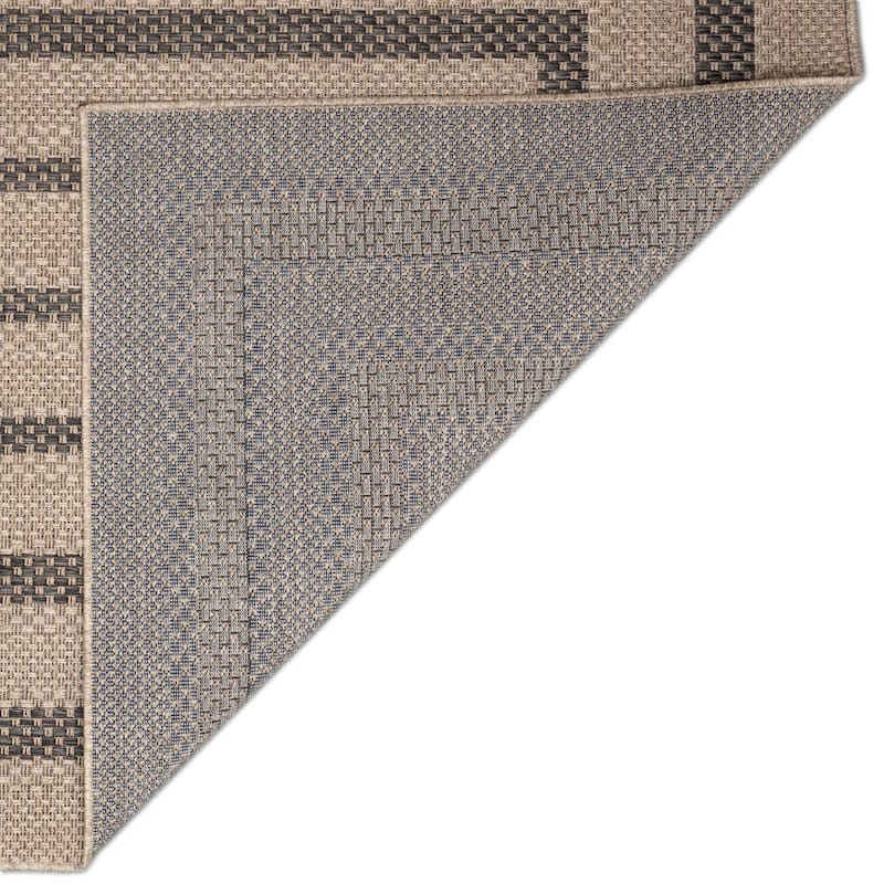 Liora Manne Monaco Multi Border Indoor/Outdoor Area Rug