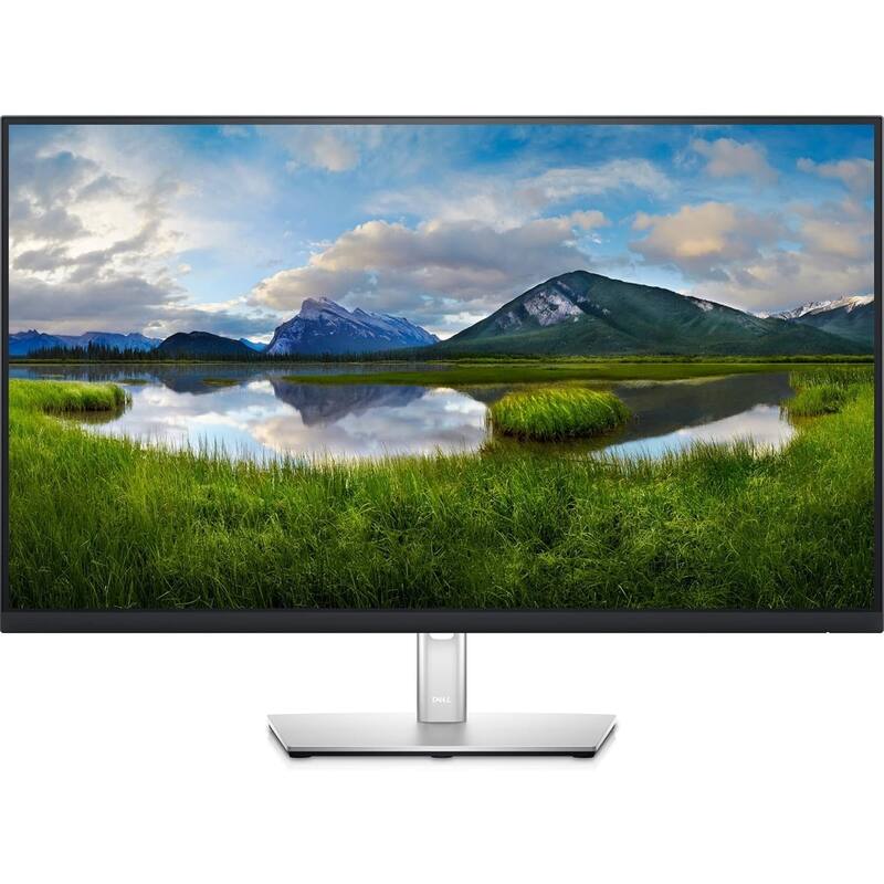 Dell P3221D-B 31.5" QHD Wide 1440p LCD Monitor, 16:9, B Grade, Black-Refurbished