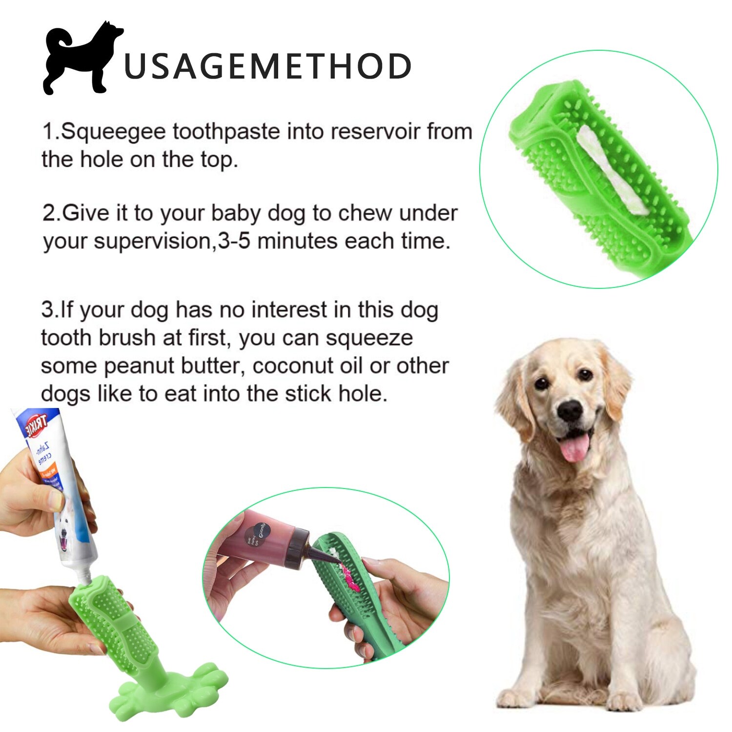 toothbrush stick for dogs