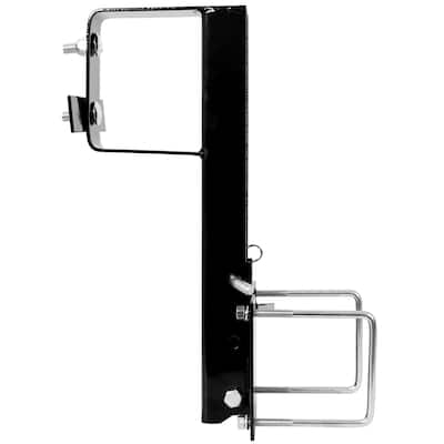 Folding Spare Tire Carrier for RV – Heavy Duty Trailer Spare Tire Mount For 4" Square Bumpers