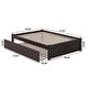 preview thumbnail 8 of 7, Concord Full Platform Bed with Twin Trundle in Espresso