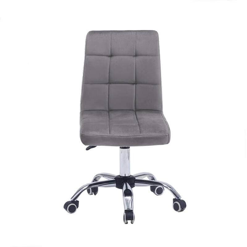 Porthos Home Palina Home Office Desk Chair, Velvet, Roller Wheels