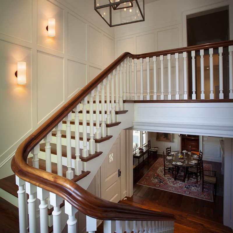 Modern 2-Light Wall Sconce with Fabric Shade - Black - H11.8" × W4.4" × D6.1"