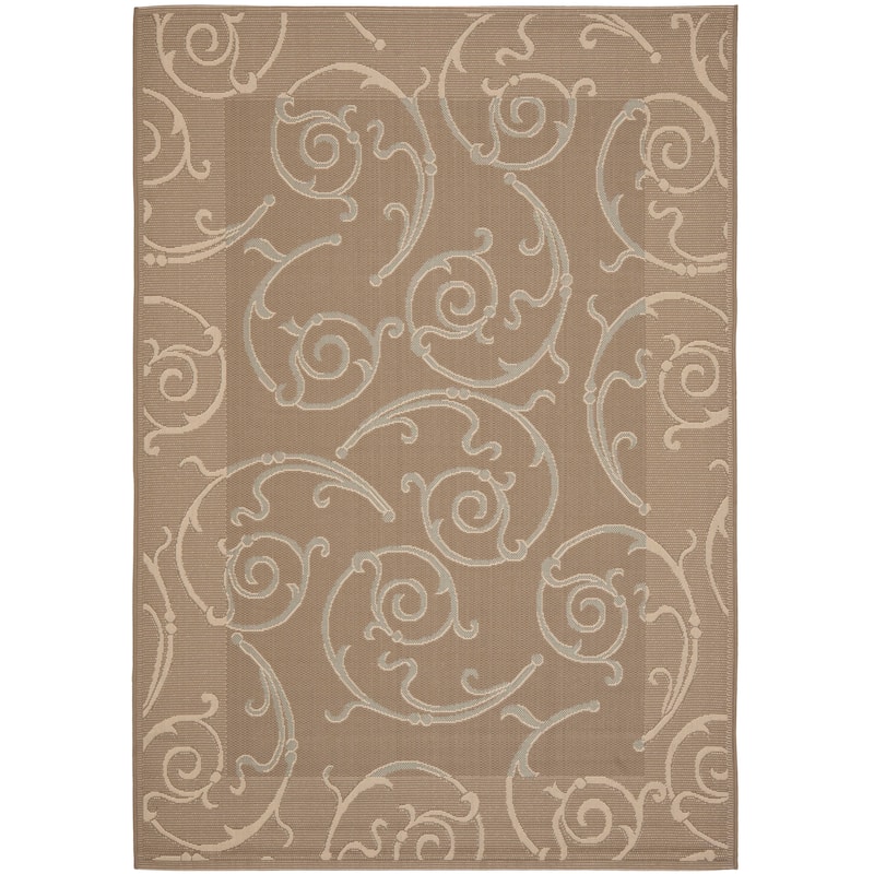 SAFAVIEH Courtyard Orazia Indoor/ Outdoor Waterproof Patio Backyard Rug