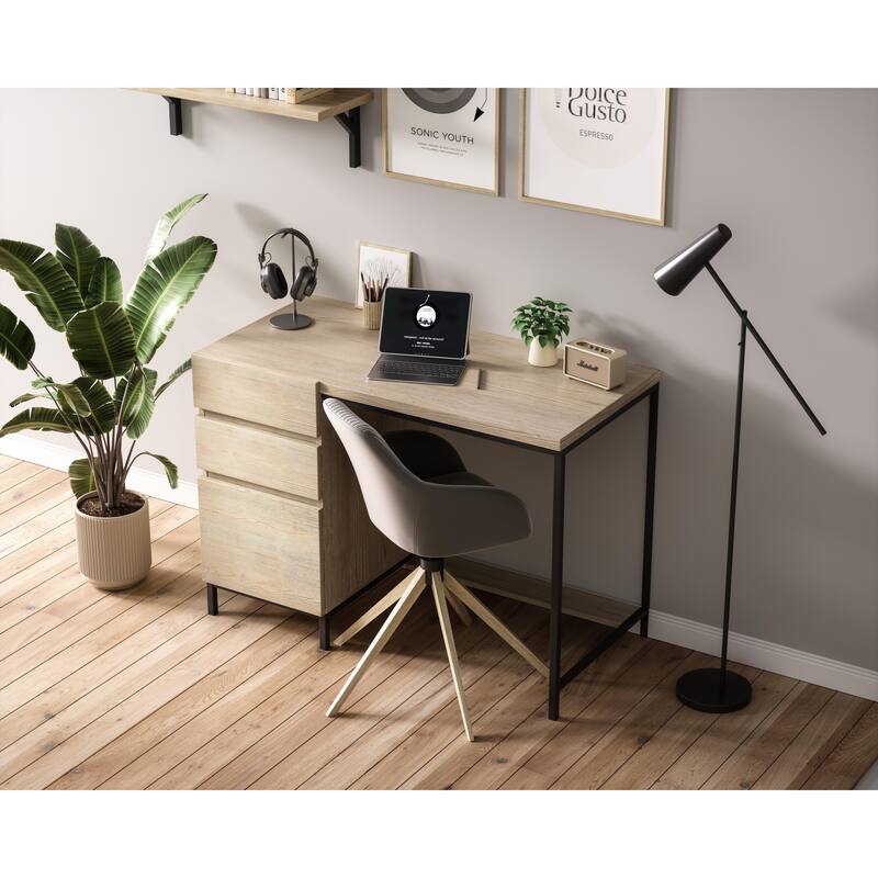 Montague 42 Inch Desk in Mango Wood